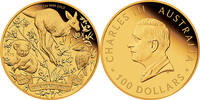 Australien 100$ 1 oz Gold Coin The Perth Mint - 125th Anniversary -