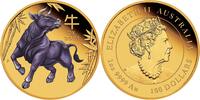 Australien 100$ 2021 1 oz Gold Coin Lunar Series III. - Year of the Ox -... 10550,00 EUR  + 40,00 EUR frais d'envoi