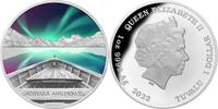 Tuvalu 1$ 1 oz Silver Coin Aurora Australis -