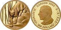 Kanada 200$ 1 oz Gold Coin Great Hunters - Cougar - Ultra High Relief -