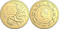 Australien 100$ 1 oz Gold Coin Lunar Series RAM - Year of the Snake -