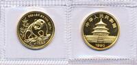 China 5 Yuan 1/20 oz Goldmünze Panda -