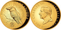 Australien 100$ 2025 1 oz Gold Coin Kookaburra - High Relief PP 4500,00 EUR  + 10,00 EUR frais d'envoi
