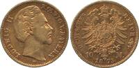 Bayern 10 Mark 1873 Gold Coin D Ludwig II.  600,00 EUR  + 10,00 EUR frais d'envoi