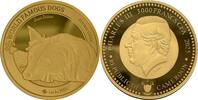 Kamerun 3000 Francs 1 oz Gold Coin World Famous Dogs - Border Collie -