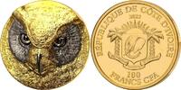 Elfenbeink&uuml;ste 100 Francs 2022 1 oz Gold Coin De Greef Signature Owl (Eu... 10500,00 EUR  + 40,00 EUR frais d'envoi