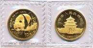 China 10 Yuan 1/10 oz Goldmünze Panda -