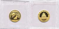 China 50 Yuan 1/10 oz Goldmünze Panda -