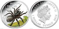 Tuvalu 1$ 1 oz Silver Coin Deadly & Dangerous - Australia's Funnel-Web Spider -