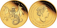 Australien 100$ 1 oz Gold Coin Mythical Creatures - Basilisk -