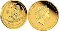 Australien 100$ 2016 1 oz Gold Coin Lunar Series II. - Year of the Monke... 4200,00 EUR  + 10,00 EUR frais d'envoi