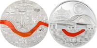 Palau 20$ 3 oz Silver Coin Seoul - Tiffany Art Metropolis -