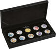 Australien 10 x 50 Cents 2024 10 x 1/2 oz Silver Coins Set Lunar Series III - Year of the Dragon FDC