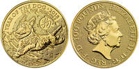 Gro&szlig;britannien 100&pound; 2018 1 oz Gold Coin UK Lunar - Dog ST 5300,00 EUR  + 40,00 EUR frais d'envoi