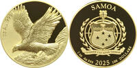 Samoa 100$ 2025 1 oz Gold Coin Golden Eagle PL 5800,00 EUR  + 40,00 EUR frais d'envoi