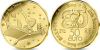 Frankreich 50&euro; 2026 1/4 oz Gold Coin The Little Prince - Book - 80th Ann... 1700,00 EUR  + 30,00 EUR frais d'envoi