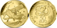 Frankreich 50&euro; 2026 1/4 oz Gold Coin The Little Prince - Plane - 80th An... 1700,00 EUR  + 30,00 EUR frais d'envoi