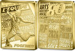 Frankreich 50&euro; 2026 1/4 oz Gold Coin L&rsquo;&Eacute;quipe PP 1600,00 EUR  + 30,00 EUR frais d'envoi