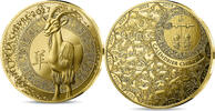 Frankreich 50&euro; 2027 1/4 oz Gold Coin Lunar - Year of the Goat PP 1600,00 EUR  + 30,00 EUR frais d'envoi