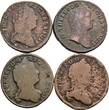 RDR, Habsburg Lot 8 Stück 1 Kreuzer Maria Theresia 1740-1780 s / TTB-