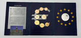 Niederlande Euro KMS+Silbergedenkprägung Europa 2002 - Die ersten Euro-Kursmünzen mit exclusiven Silber-Gedenkprägungen im Blister, mit Echtheitszertifikat