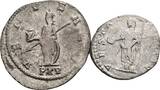 ROM, Kaiserzeit Denar, Antoninian Julia Domna, Gattin des Septimius Severus +217/Salonina, Frau des Gallienus +268 s / TTB-