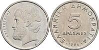 Griechenland 5 Drachmes 1986 ss/vz 2,50 EUR prix TTC + 10,00 EUR frais d'envoi