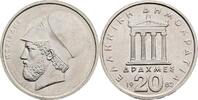 Griechenland 20 Drachmes 1982 vz/stfr 2,50 EUR prix TTC + 10,00 EUR frais d'envoi