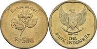 Indonesien 500 Rupiah 1991 ss/vz 2,50 EUR prix TTC + 10,00 EUR frais d'envoi