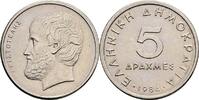 Griechenland 5 Drachmes 1984 vz 2,50 EUR prix TTC + 10,00 EUR frais d'envoi