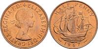 Großbritannien Half Penny Queen Elizabeth II. -