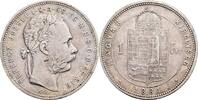 Kaisertum Österreich 1 Forint Kaiser Franz Joseph I. -