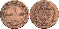 Italien - Sardinien 1 Centesimo Italien - Sardinien, Carl Felix 1821-1831, 1 Centesimo 1826 -