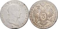 Kaisertum Österreich 3 Kreuzer Franz II. (I.) 1792-1835 -