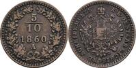 Österreich, Kaiser Franz Joseph I. 5/10 Kreuzer Kaiser Franz Joseph I. -