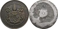 Einseitige Bronzemedaille -