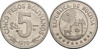 Bolivien 5 Pesos Bolivianos -