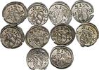Lot 10 Stk. Pfennig  Nürnberg  vz