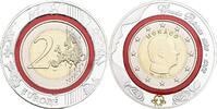 Monaco 2 Euro Albert II. / Polymer-Gedenkausgabe auf den 35. Todestag von Gracia Patricia -