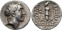 Antike, Kappadokien Drachme Ariarathes V. 163-130 BC -
