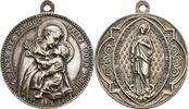 Frankreich Tragbare Silbermedaille Hl. Antonius von Padua -
