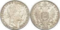 Kaisertum Österreich, Franz Joseph I. Vereinstaler Restrike Moderne Nachprägung der Numismatischen Gesellschaft -