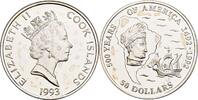 Cook Inseln 50 Dollars Cook Inseln, Elisabeth II. 1952-2022, 50 Dollars 1993 -