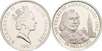 Cook Inseln 50 Dollars Cook Inseln, Elisabeth II. 1952-2022, 50 Dollars 1990 -