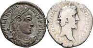 ROM Lot 2 Stk. Denar, Bronze unbestimmt, Valentinianus I. 364-375 -