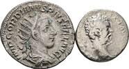 ROM Lot 2 Stk. Denar, Antoninian Septimius Severus 193-211, Gordianus III. Pius 238-244 -