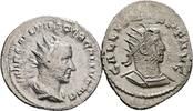 ROM, Kaiserzeit Lot 2 Stück Antoniniane Trebonianus Gallus (251-253), Gallienus 259-268 -
