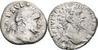 ROM, Kaiserzeit Lot 2 Stück Denare Septimius Severus 193-21, Vespasianus 69-79 -