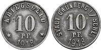 Grünberg in Schlesien 10 Pfennig Notgeld -