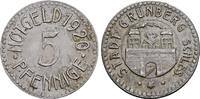 Grünberg in Schlesien 5 Pfennig Notgeld -